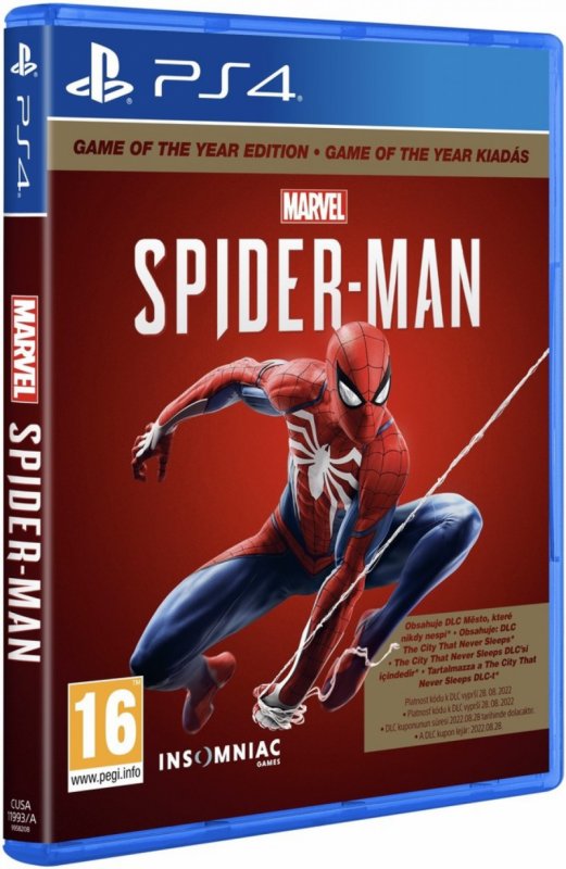 PS4 -Marvel´s Spider-man GOTY - obrázek produktu