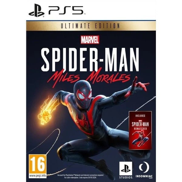 PS5 - Spiderman Ultimate Ed - obrázek produktu