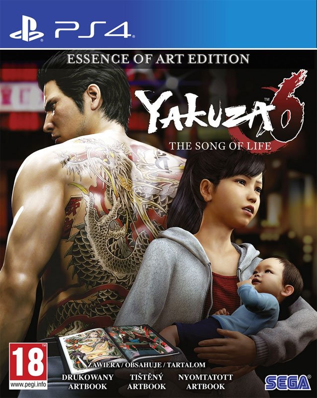 PS4 - YAKUZA 6: THE SONG OF LIFE -ESSENCE OF ART EDITION - obrázek produktu