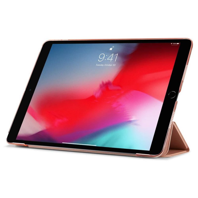 Ochranné pouzdro Spigen Smart Fold Case pro Apple iPad Air 10,5" zlatorůžové - obrázek č. 2