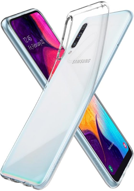 Ochranný kryt Spigen Liquid Crystal pro Samsung Galaxy A50  transparentní - obrázek produktu