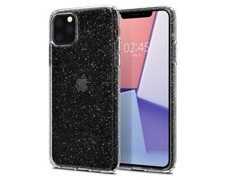Ochranný kryt Spigen Liquid Crystal Glitter pro Apple iPhone 11 Pro Max transparentní - obrázek produktu