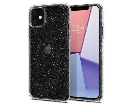 Ochranný kryt Spigen Liquid Crystal Glitter pro Apple iPhone 11 transparentní - obrázek produktu