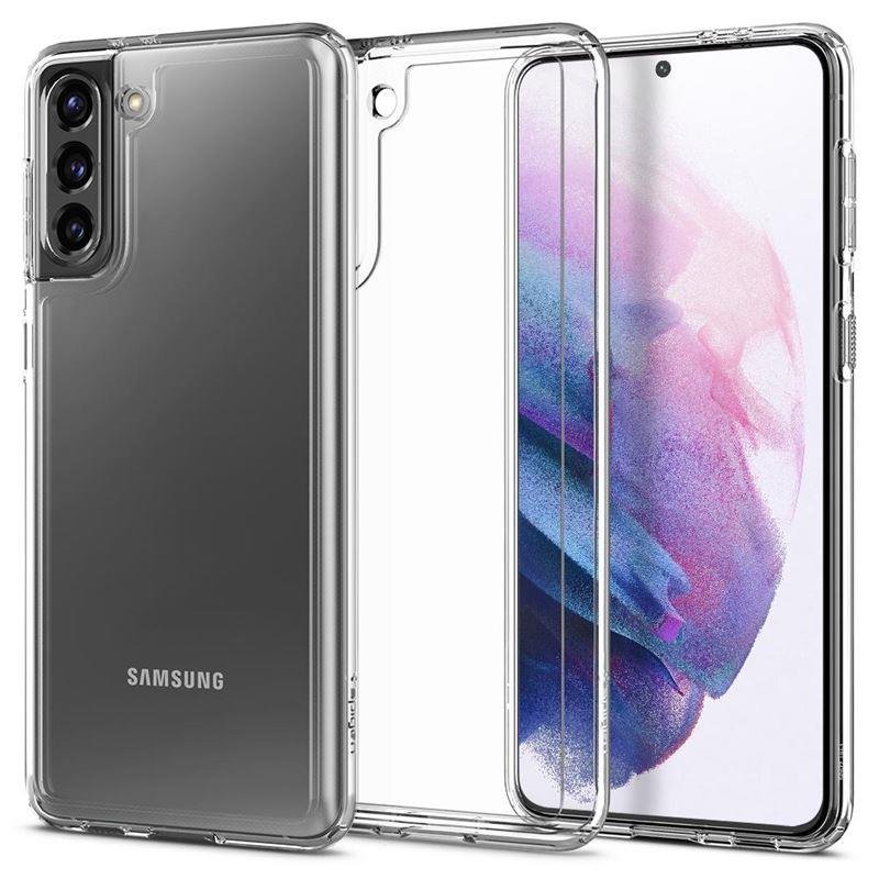 Ochranný kryt Spigen Ultra Hybrid pro Samsung Galaxy S21 plus transparentní - obrázek produktu