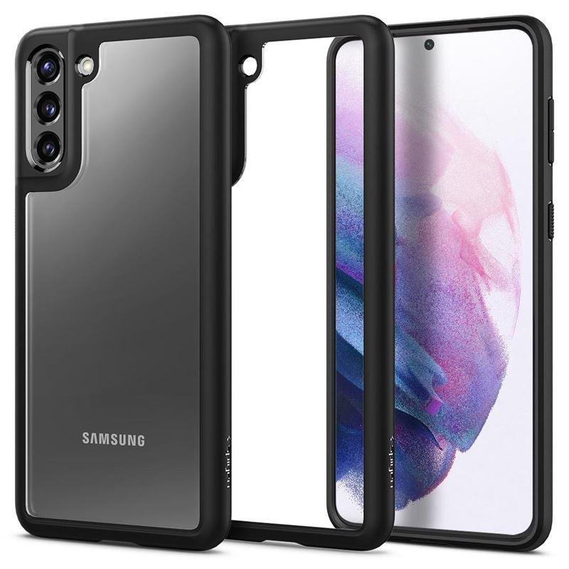 Ochranný kryt Spigen Ultra Hybrid pro Samsung Galaxy S21 černý - obrázek produktu