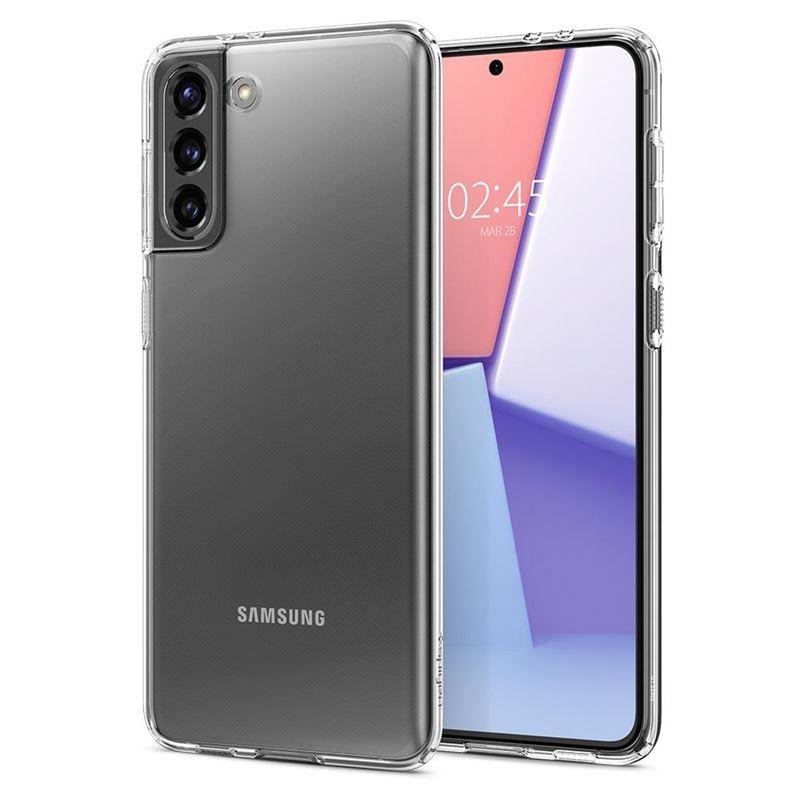 Ochranný kryt Spigen Liquid Crystal pro Samsung Galaxy S21 transparentní - obrázek produktu
