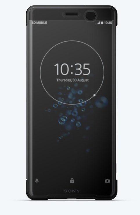 Sony SCTH70 Style Cover Touch Xperia XZ3, Black - obrázek produktu