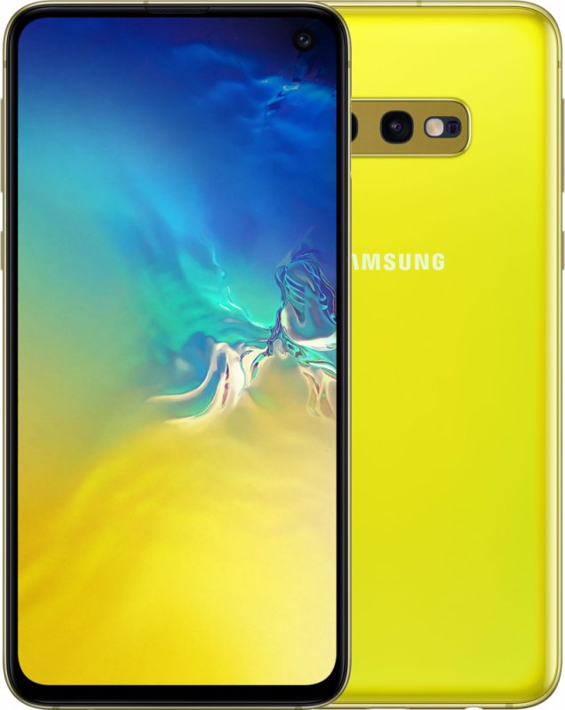 Samsung Galaxy S10e SM-G970 128GB Dual Sim, Yellow - obrázek produktu