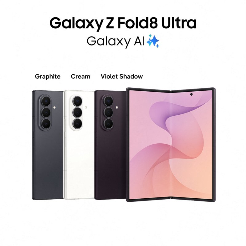 Samsung Galaxy Z Fold 8 Ultra / 12GB / 512GB / Graphite - obrázek č. 2