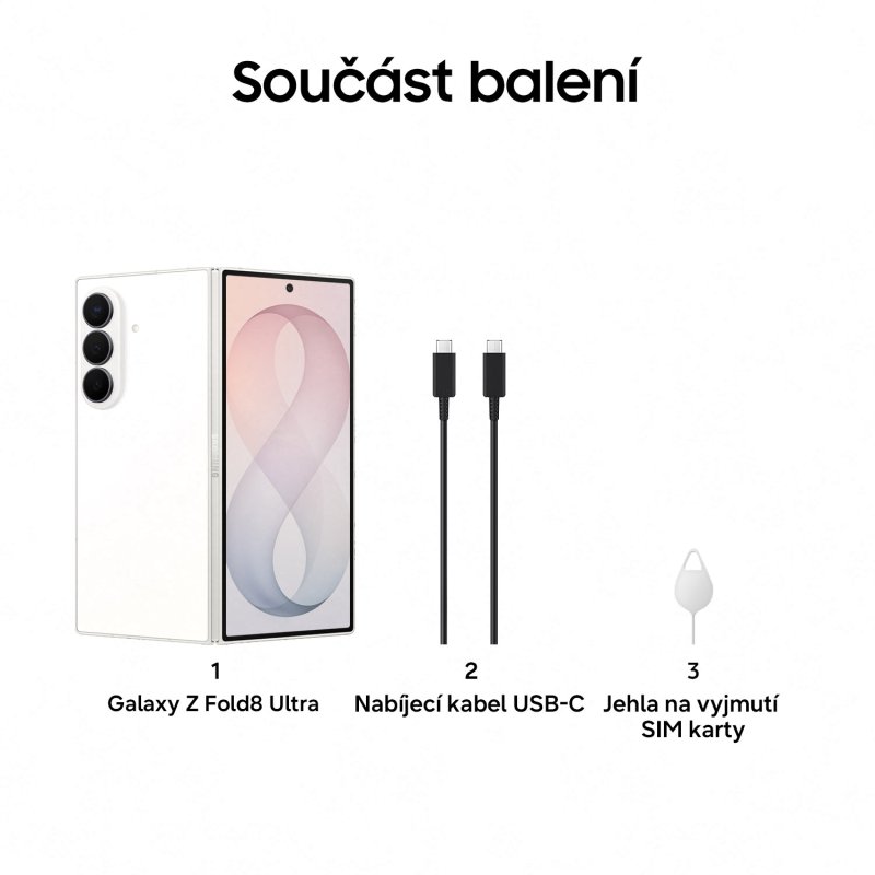 Samsung Galaxy Z Fold 8 Ultra / 12GB / 256GB / Cream - obrázek č. 1