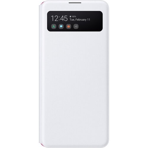 Samsung Flipový S View kryt pro Galaxy A41 White - obrázek produktu