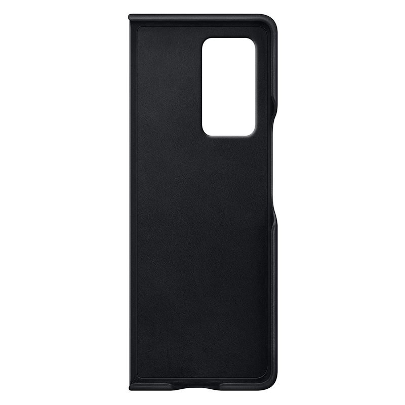 Samsung Kožený zadní kryt pro Z Fold 2 Black - obrázek č. 2