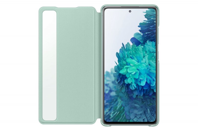 Samsung Clear View Cover Galaxy S20 FE Mint - obrázek č. 2