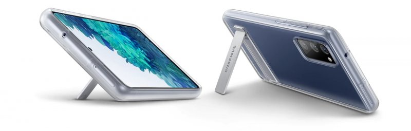 Samsung Průhledný zadní kryt se stojankem Galaxy S20 FE - obrázek č. 2