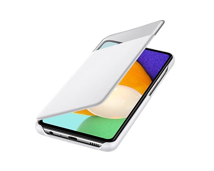 Samsung Flipové pouzdro S View A52/ A52 5G/ A52s White - obrázek č. 3