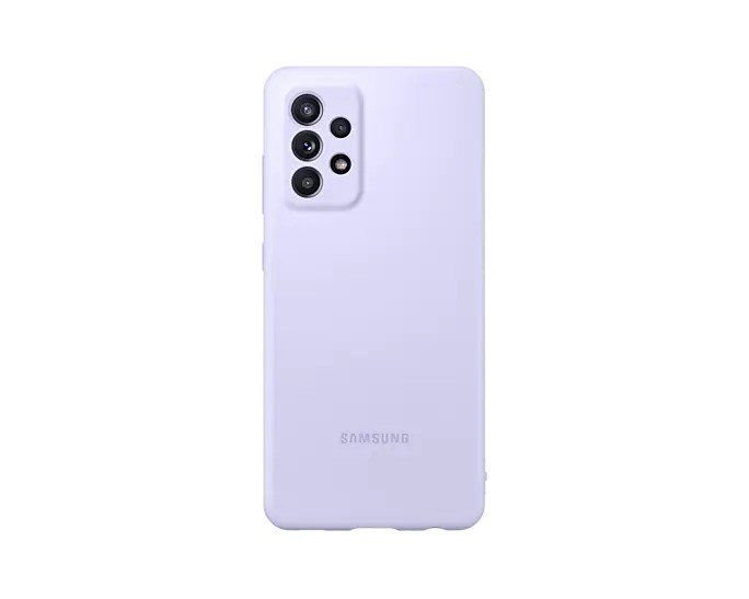 Samsung Silikonový zadní kryt A52/ A52 5G/ A52s Violet - obrázek produktu