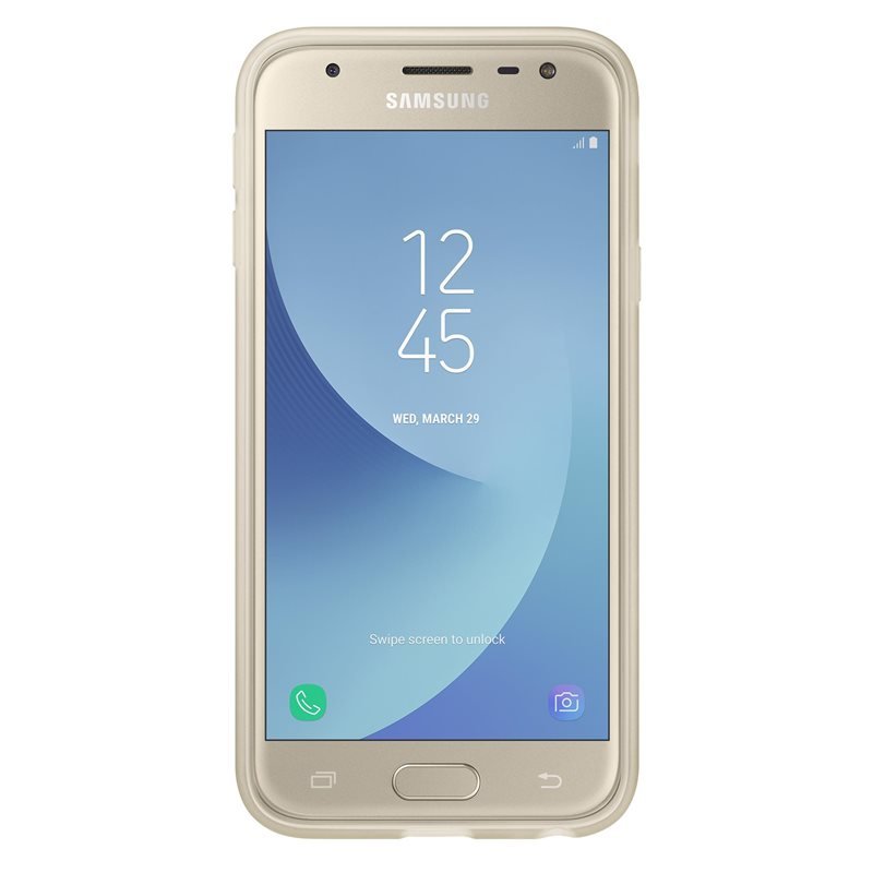 Samsung Jelly Cover J3 2017,  gold - obrázek č. 2
