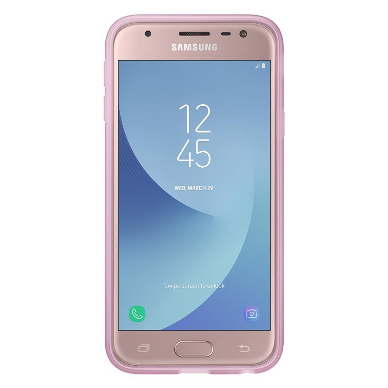Samsung Jelly Cover J3 2017,  pink - obrázek č. 2
