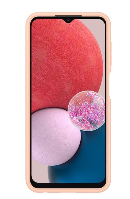 Samsung Zadní kryt s kapsou na kartu A13 5G Peach - obrázek č. 1