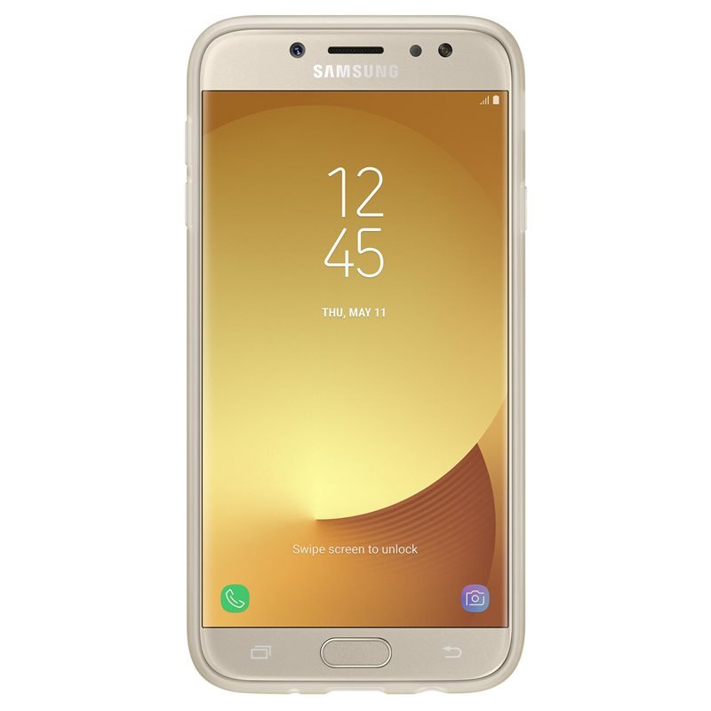 Samsung Jelly Cover J7 2017,  gold - obrázek č. 2