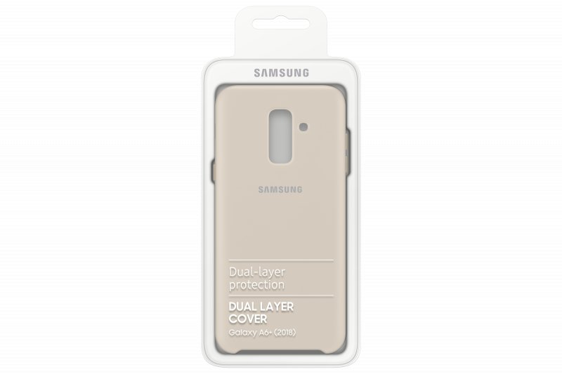 Samsung Dvouvrstvý ochranný kryt pro A6+ Gold - obrázek č. 5