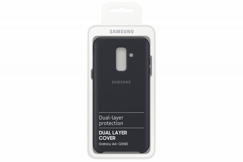 Samsung Dvouvrstvý ochranný kryt pro A6+ Black - obrázek č. 5