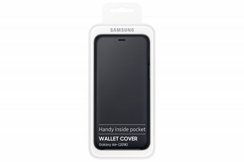 Samsung Flipové pouzdro pro A6+ Black - obrázek č. 6