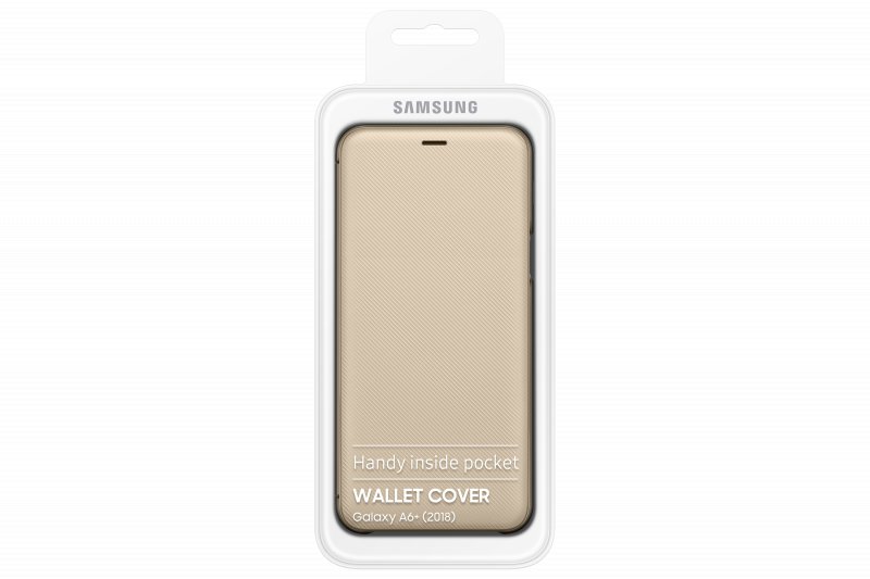 Samsung Flipové pouzdro pro A6+ Gold - obrázek č. 6