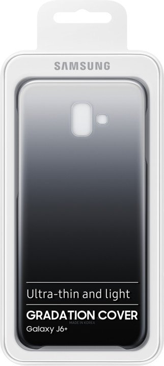 Samsung Gradation kryt pro J6+ Black - obrázek č. 4