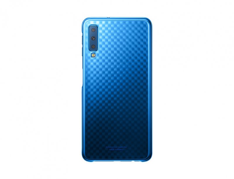 Samsung Gradation kryt pro Galaxy A7 2018 Blue - obrázek produktu