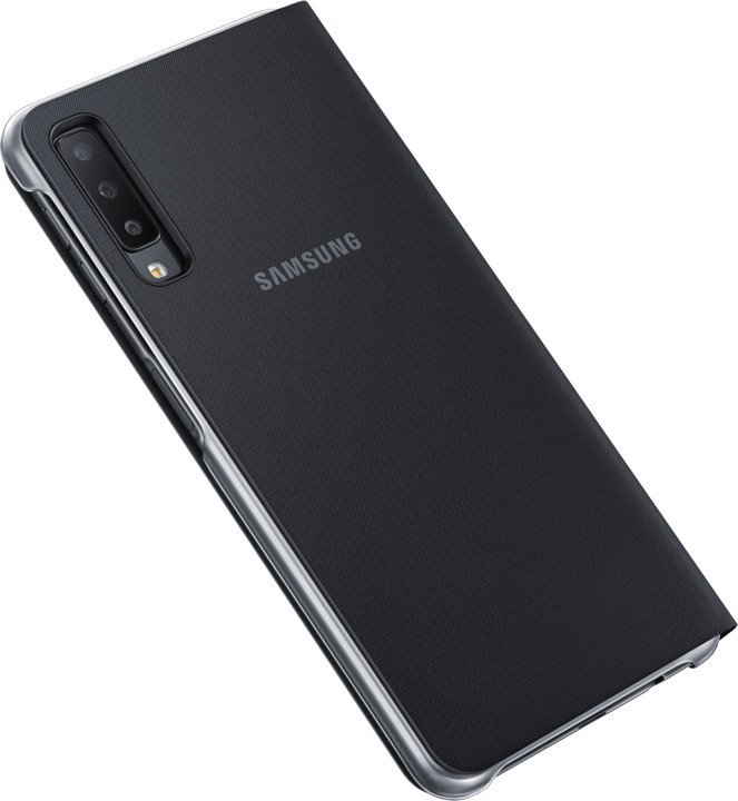 Samsung Flipový kryt pro Galaxy A7 2018 Black - obrázek č. 4