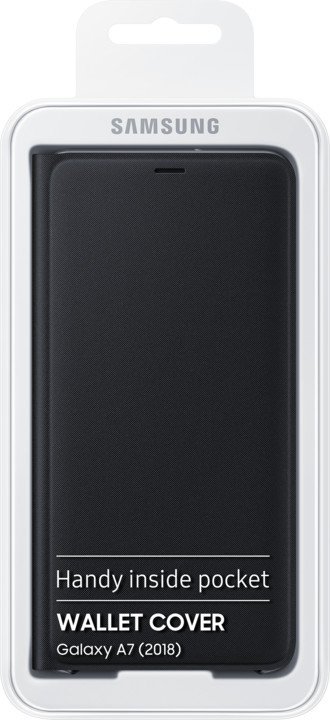 Samsung Flipový kryt pro Galaxy A7 2018 Black - obrázek č. 5