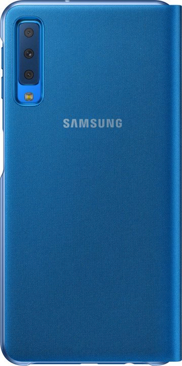 Samsung Flipový kryt pro Galaxy A7 2018 Blue - obrázek č. 1