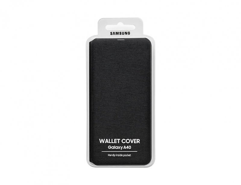 Samsung Flipový kryt pro Galaxy A40 Black - obrázek č. 3
