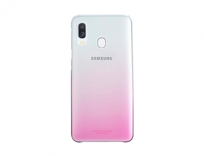 Samsung Gradation kryt pro Galaxy A40 Pink - obrázek č. 1