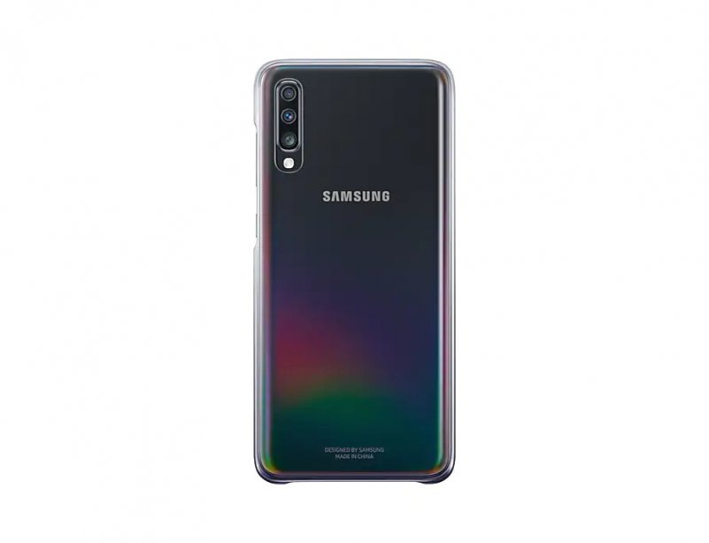 Samsung Gradation kryt pro Galaxy A70 Black - obrázek produktu