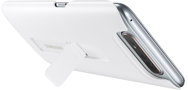 Samsung Zadní kryt se stoj. pro Galaxy A80 White - obrázek produktu