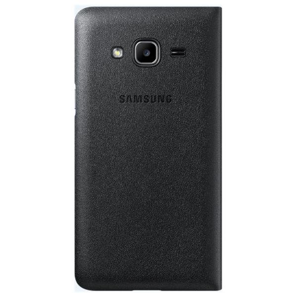 Samsung flip. pouzdro s kaps. pro Galaxy J3, černá - obrázek č. 1