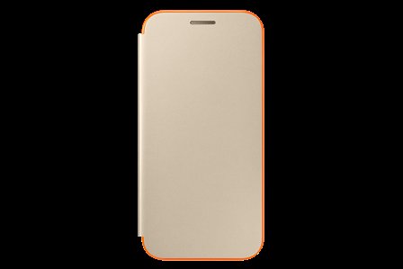 Samsung Flipové neonové pouzdro pro A3 2017 Gold - obrázek produktu