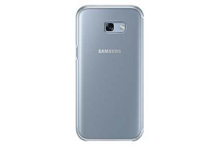 Samsung Clear View Cover pro A5 2017 Blue - obrázek č. 1