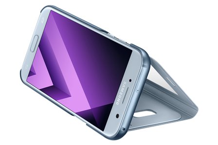 Samsung Flipové pouzdro S View pro A5 2017 Blue - obrázek č. 3