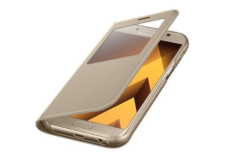 Samsung Flipové pouzdro S View pro A5 2017 Gold - obrázek č. 2