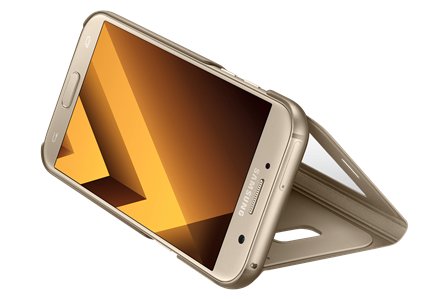 Samsung Flipové pouzdro S View pro A5 2017 Gold - obrázek č. 3