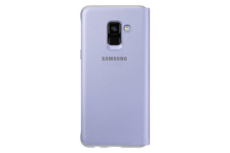 Samsung Flipové neonové pouzdro pro A8 2018 Orchid Gray - obrázek č. 2