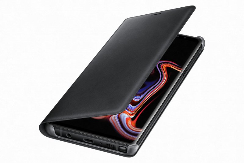 Samsung Kožené flipové pouzdro pro Note 9 Black - obrázek č. 3
