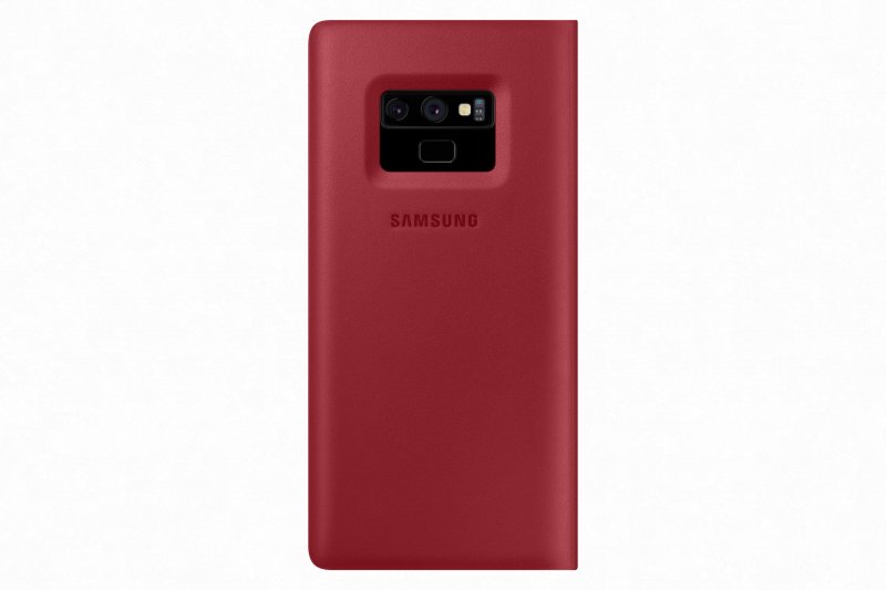 Samsung Kožené flipové pouzdro pro Note 9 Red - obrázek č. 1