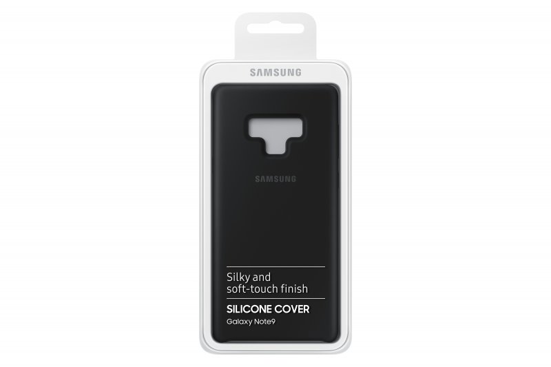 Samsung Silikonový zadní kryt pro Note 9 Black - obrázek č. 2