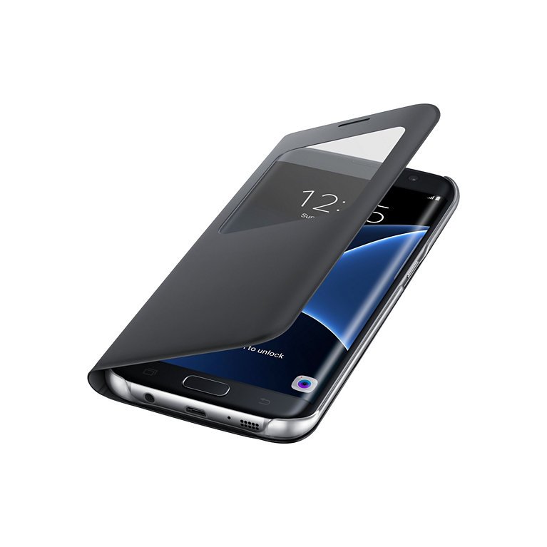 Samsung S View Cover pro S7 edge(G935) Black - obrázek č. 3