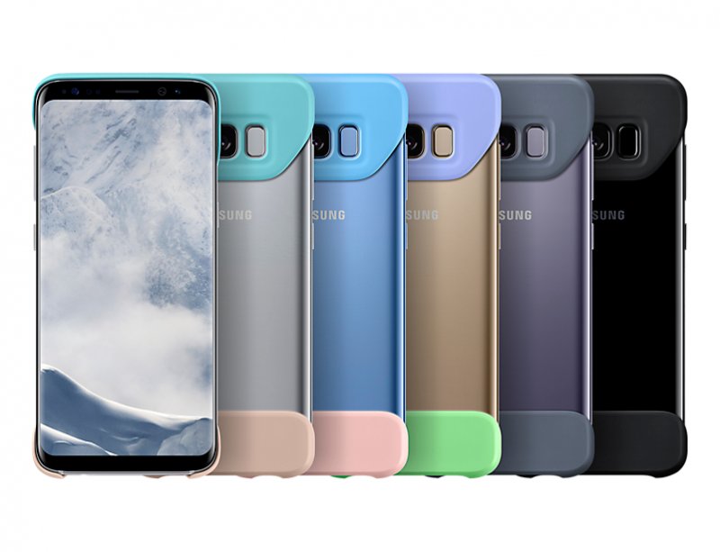 Samsung 2Piece Cover pro S8 (G950) 3-pack Mint/ Blue/ Violet - obrázek č. 3
