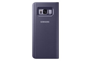 Samsung Clear View Cover pro S8+ (G955) Violet - obrázek č. 1
